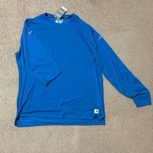 Carhartt Men's Vibrant Blue Long Sleeve Tee